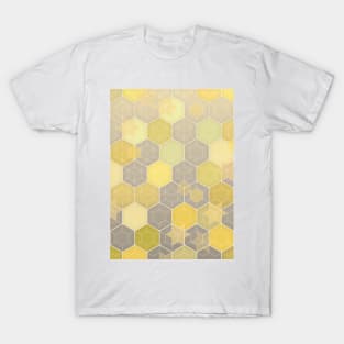 Lemon & Grey Honeycomb T-Shirt